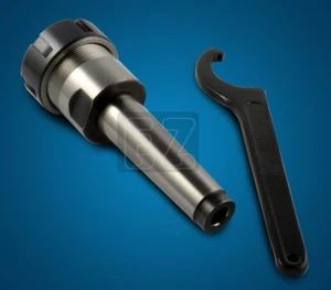 ER 32 Collet Chuck MT 3 Shank ER-32 ER32 Morse Taper 3" - Picture 1 of 4