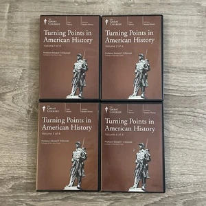 Great Courses Turning Points in American History Course - Guidebook 24 Disc Set - Picture 1 of 3