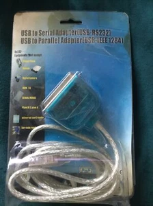 USB To Parallel Adapter IEEE-1284 - Package Was Opened - Picture 1 of 4
