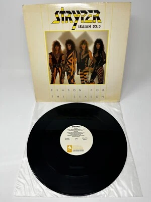 Stryper Reason For The Season Vinyl LP Original 1984 Press Enigma Records - Image 1 of 4