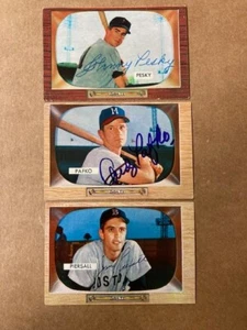 Johnny Pesky Signed 1955 Bowman Card JSA Precertified Auction for One Card - Picture 1 of 3