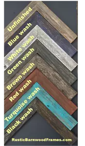 Large CROSS rustic barn primitive picture frame distressed wood weathered - Picture 1 of 22