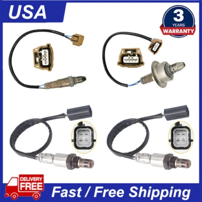 Sensor de oxígeno ascendente+abajo 4 piezas para Nissan Máxima 2014 y Nissan Murano Quest 2011 3,5 L Foto 1 de 4