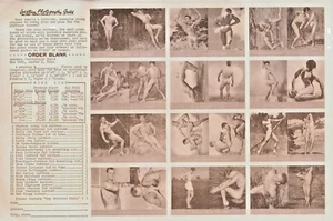 Western Photography Guild Brochure, Vintage Male Body Building Beefcake - Picture 1 of 2