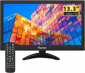13,3 Zoll Tragbarer Monitor 1366x768 HDMI Mini Monitor LED mit HDMI VGA AV BNC U - Bild 1 von 7