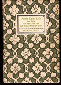 Rilke - Die Weise von Liebe und Tod des Cornets - Insel Buch Nr.1 Insel Bücherei - Bild 1 von 1