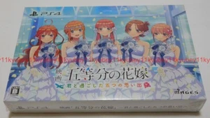 New PS4 The Quintessential Quintuplets the Movie Limited Edition Drama CD Japan - Picture 1 of 12