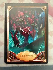Tarjeta coleccionable Hazbin Hotel segunda edición llave de hotel ultra rara sin lámina #3/50 - Imagen 1 de 2