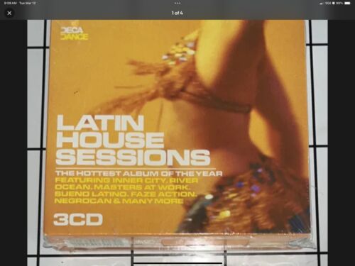 LATIN HOUSE SESSIONS 3 CD BOITE RIVER OCEAN THIEVERY CORPORATION INNER CITY MAW