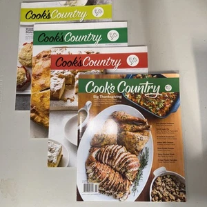 Cook's Country Magazine 2017 Lot Of 4 - Picture 1 of 1