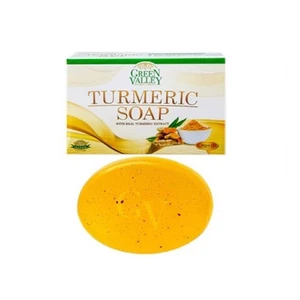 Green Valley Turmeric Soap (90gm0 - Free Shipping - Picture 1 of 1