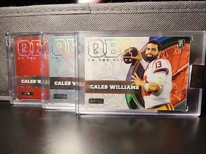 💥🏈3 - Caleb Williams 2023 Wild Card QB1 On The Clock #/# Football Bears USC🏈💥 - Bild 1 von 5