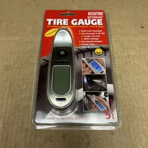 Accutire MS-4350B Digital Setpoint Programmable Tire Gauge LED Flashlight NEW - Bild 1 von 5
