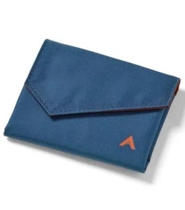 New Allett Accordion Wallet Teel Nylon RFID Blocking Expandable Minimalist - Picture 1 of 7