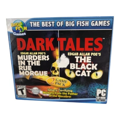 Big Fish Dark Tales 2 Game Pack PC CD Rom Game Windows 7 XP/Vista Disk Only - Image 1 of 3