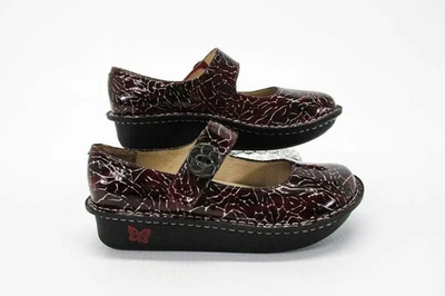Zapato Mujer Alegria Paloma Vino Grabado Talla 8.5M EUR 39 Pro Enfermera Usado qp Foto 1 de 4