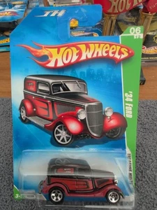 Hot Wheels 2009 Treasure Hunt ‘34 Ford With Plastic Protective Cover - Picture 1 of 5