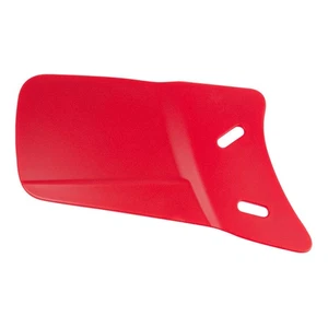 All-Star The Jawline Matte Baseball Batting Helmet Guard, Scarlet, Right Hitter - Picture 1 of 1