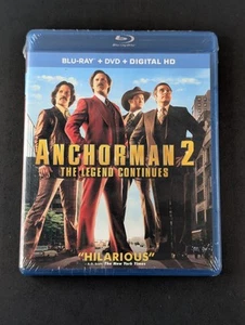 Anchorman 2: The Legend Continues (Blu-ray, 2013) NEU SEALED - Bild 1 von 2