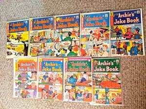 Lot Of 9 Archie's Joke Book Comic Book - Picture 1 of 3