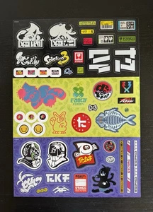 Splatoon 3 Sticker Set Inkling Octoling - My Nintendo Rewards - Picture 1 of 5