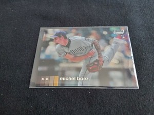 2020 Stadium Club Chrome Michel Baez RC # 7 San Diego Padres