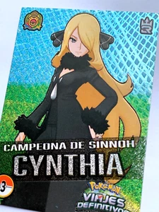 Karte Pokemon Master Journeys Foil 3R #E03 CYNTHIA Sinnoh Champion 2023 - Bild 1 von 3
