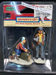 LEMAX GRANDPA'S GIFT FIGURINES #92307 NEW #71 - Picture 1 of 1