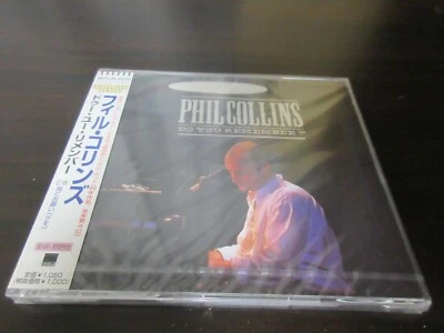 Phil Collins Do You Remember ? Japan Sealed CD Single w OBI in 1998 Genesis 2070 - Image 1 of 4