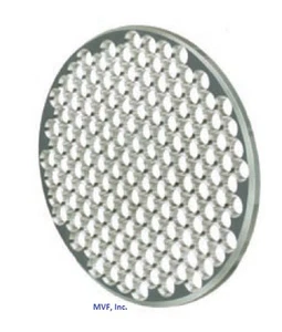 Colador de aluminio perforación 2"" NPT 1/4"" filtro bomba de disco de aluminio perforación PF200AL - Imagen 1 de 1