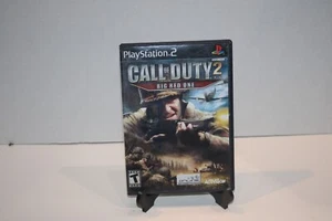 Call of Duty 2: Big Red One (PS2, 2005) CIB w/ Manual – Tested & Working - Picture 1 of 3