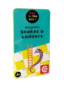 Game Factory magnetic Snakes & Ladders Fun in the Box - Bild 1 von 3