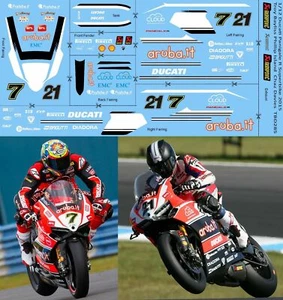 1/12 Decals per Ducati Panigale R Superbike 2015 SBK Troy TBD285 - Picture 1 of 3