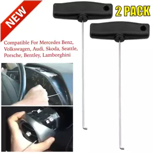 2PCS Instrument Cluster Removal Pulling Hooks Tool Heavy Duty For Mercedes Benz - Foto 1 di 7