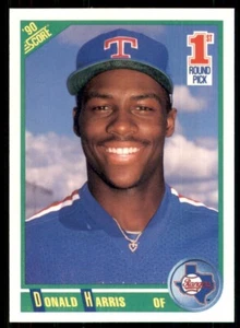 1990 punteggio #661 Donald Harris Rookie - Foto 1 di 2