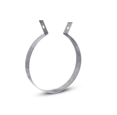 Pipe Clamp Spiral Duct Mounting Clamp Ventilation Duct Spiral Steel Galvanized - Image 1 of 2