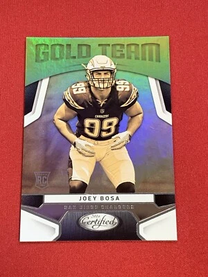2016 Panini Certified - Gold Team #11 Joey Bosa (RC) - Image 1 of 2