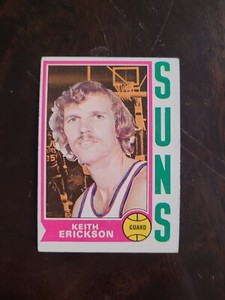 1974-75 Topps Keith Erickson #53 Phoenix Suns VG