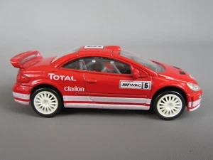 B566 Norev Peugeot 307 WRC #5 Clarion Total Rally Red 3 Inches 1:64 - Picture 1 of 7