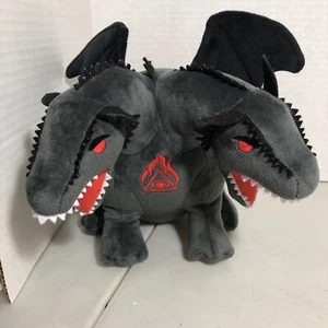 Dragon Double Headed Dragon 8 Inch Plush Toy Red Eyes - Picture 1 of 9