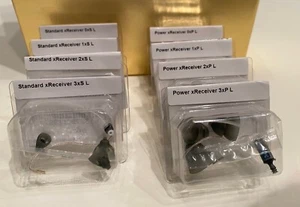Phonak Unitron Hearing Aid Receivers Belong Moxi Standard Power 2 Pins Prongs - Picture 1 of 2