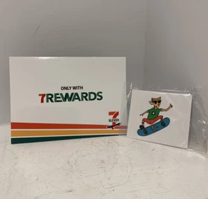 7-11 Rewards Sticker Pack Go Skateboarding Day Limited Edition In-App Rewards - Picture 1 of 4