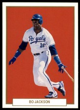 1989 All-American Promo Series 2 (unlicensed) Bo Jackson Kansas City Royals #10