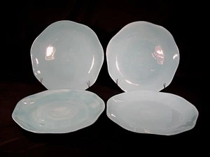 Demdaco Beyond the Blue Charger/Service Plate 2005 Set of 4 - Picture 1 of 12