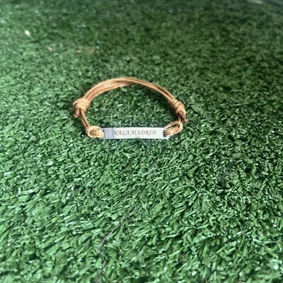 Pulsera ajustable “HALA MADRID”, Real Madrid (acero inoxidable). Foto 1 de 3
