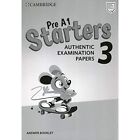 Pre A1 Starters 3 Answer Booklet: Authentic Examination Papers (Cambridge Young