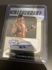 Panini WWE Prizm 2022 Shawn Michaels Legendary Auto Card