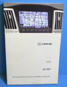 09 2009 Lexus RX 350/RX350 sistema de navegación manual del propietario - Imagen 1 de 1