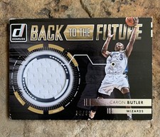 Caron Butler Back to the Future Donruss Jersey Basketball Card. Wash. Wizards  