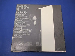 Leonard Bernstein At Harvard The Norton Lectures 1973 Vol.1&2  - Imagen 1 de 2